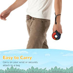 Chanvoo non-slip silicone gaming case with heavy-duty metal keychain attachment for secure backpack clipping.