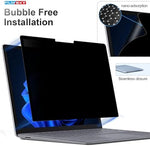 Filmext privacy filter included cleaning kit and storage folder