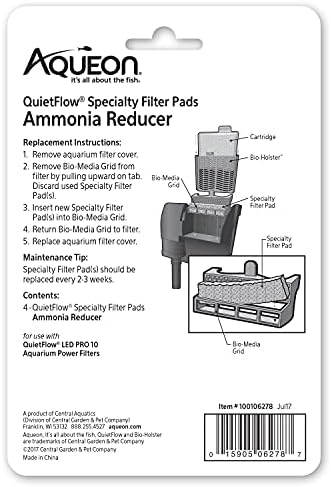 Aqueon QuietFlow ten specialty filter pad close up detail