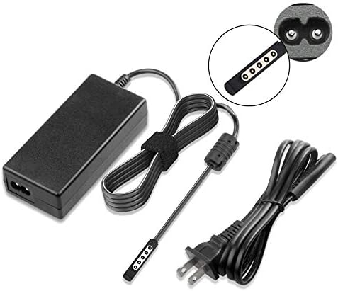 Futurebatt power supply adapter showcasing the specifications label and attached cord.
