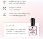 Duri professional nail care system for achieving long natural fingernails fast
