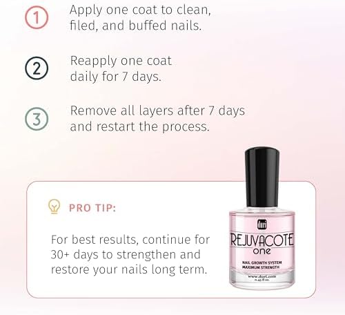 Duri professional nail care system for achieving long natural fingernails fast