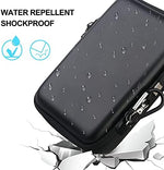 Lacdo shockproof storage case with integrated wrist strap for convenient carrying