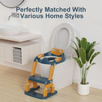 Bonbay children toilet seat attachment highlighting the safe non toxic plastic components
