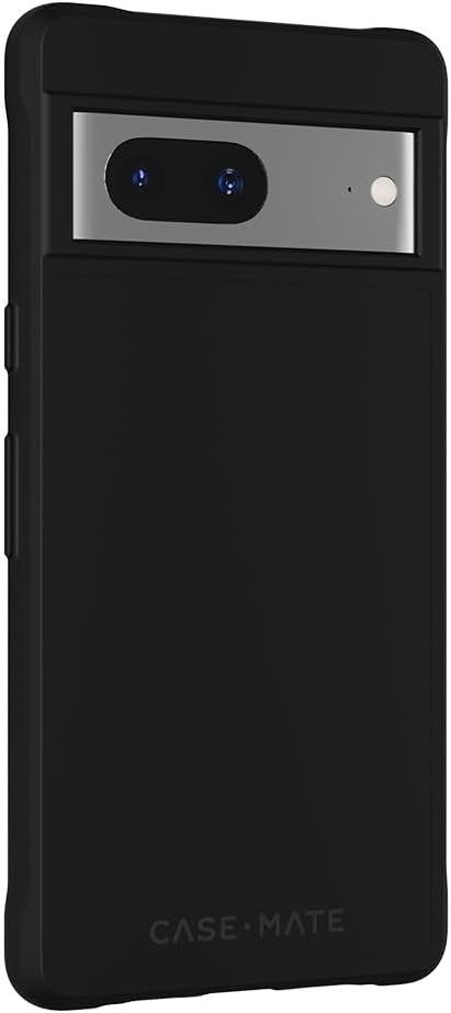 Anti-yellowing transparent finish comparison on Case-Mate Pixel 7A phone cover