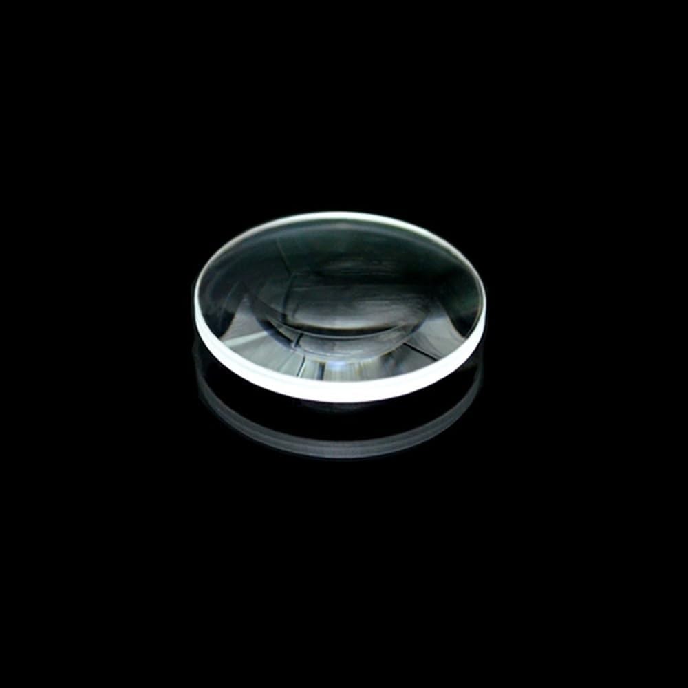Ceromy double convex glass lens 50mm front view for DIY projector