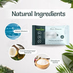 Gentle formula non irritant hair dye stain cleansing sheets