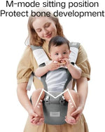 Yemkezo toddler carrier showing secure buckle system