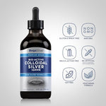 Authentic imported ten parts per million colloidal silver dietary liquid