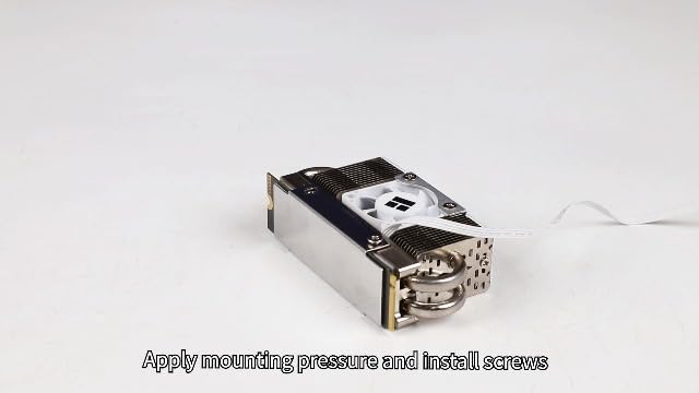 Laser engraved premium top cover layout of the Thermalright solid state drive cooler