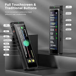 Innioasis portable media recorder showing micro SD card expansion slot open