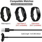 Close-up of the two-pin magnetic charging interface on the Emilydeals tracker cord.