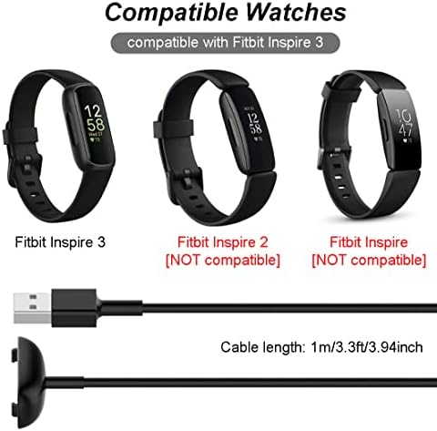Close-up of the two-pin magnetic charging interface on the Emilydeals tracker cord.