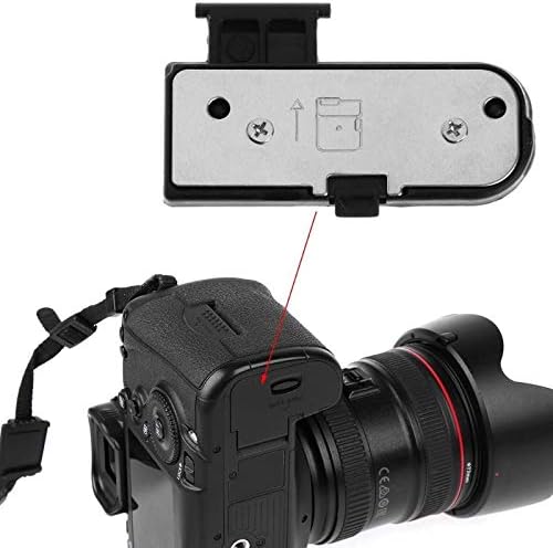 Two piece set of Shenligod camera battery covers side by side on a neutral background.
