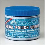 Blue Magic automotive metal polish for restoring aluminum wheels and stainless steel.