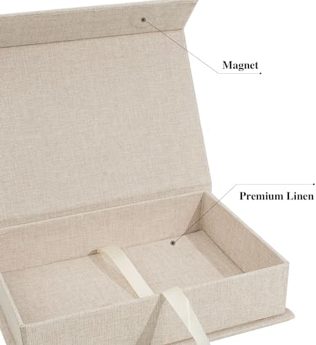 Close up of Hiwhy 8x10 keepsake box for certificates and photos