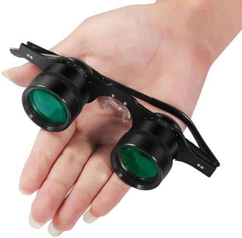 Authentic USA imported NewGtuizi telescope spectacles designed for hands free sports and concert viewing.