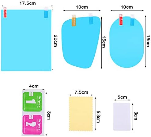 Frienda automotive scratch resistant film installation kit with scraper and cleaning wipes