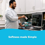 Hypoallergenic in wash fabric softener strips for sensitive skin