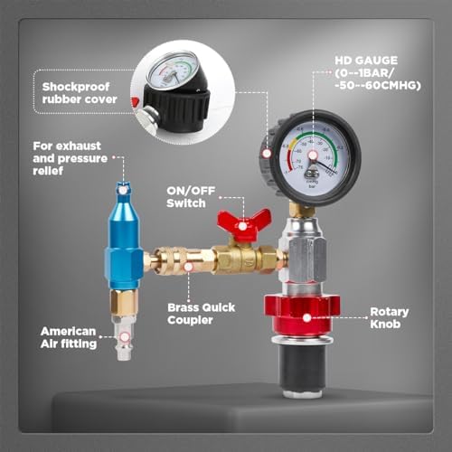 Complete automotive tools set by CMTOOL for efficient radiator fluid refills without air pockets