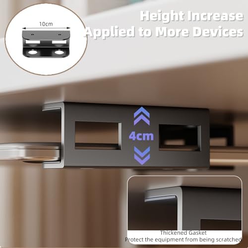 Peworiglee sturdy metal bracket for laptop