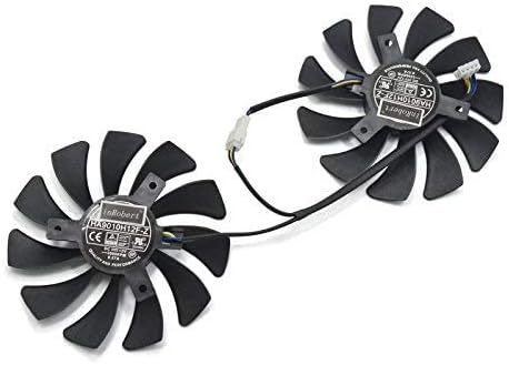Premium imported desktop graphics card cooling fan assembly close up