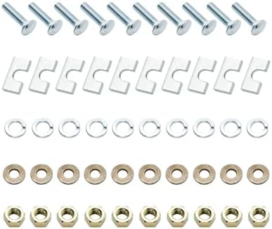 Box Contents Showing Heavy Duty Carriage Bolts And Spacer Blocks For Universal Rails