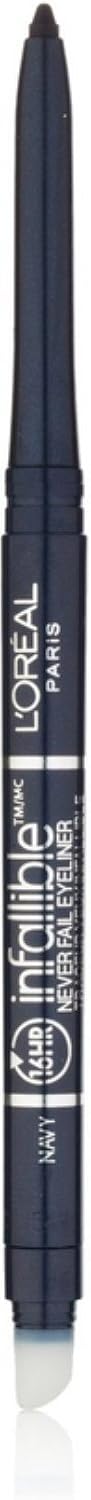 L'Oreal Paris Makeup Infallible Never Fail Original Mechanical Pencil Eyeliner with Built in Sharpener, Navy, 0.008 oz. - Image 12