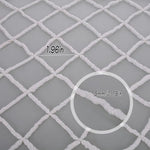 Close up view of heavy duty aluminum alloy fixing clips for pet nets
