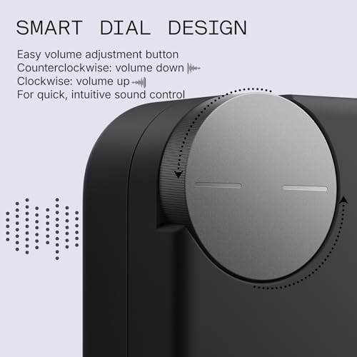 CMF Buds Pro 2 earbuds showing the smart dial charging case