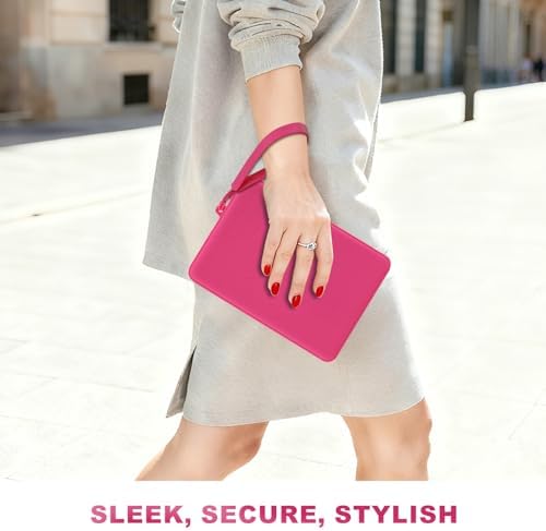 Lifestyle shot of Dadanism silicone clutch being carried