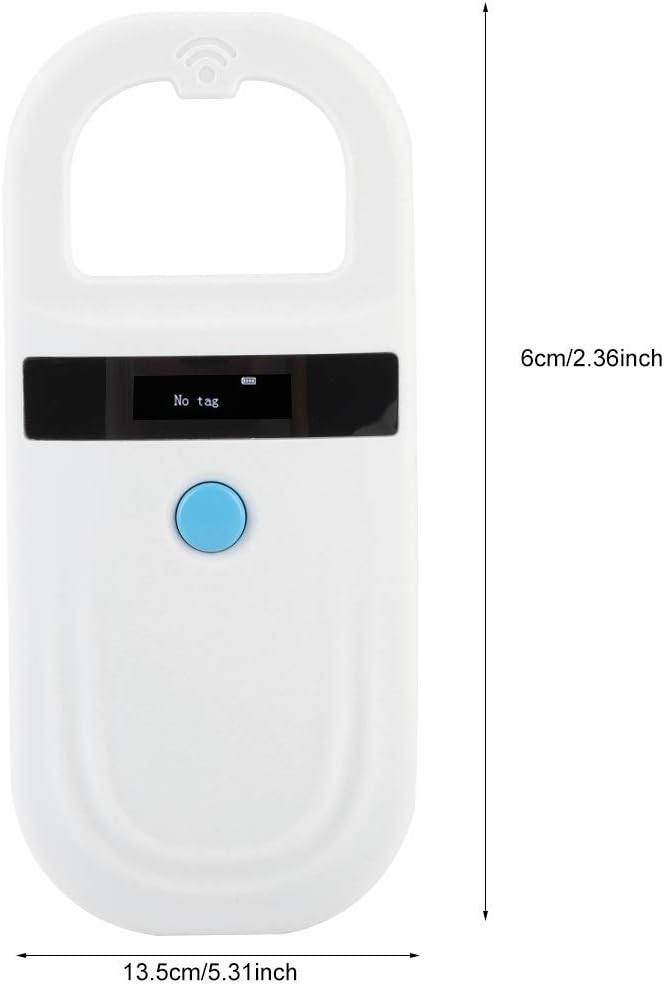 Sonew microchip scanner charging via Type-C cable