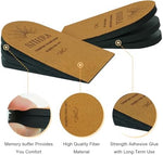 SIIHEA heel lifts showing U-shaped design for leg length discrepancy support.