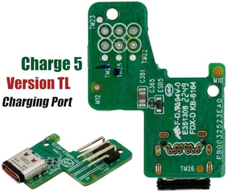 Jingelmall JBL Charge 5 replacement connector board back view