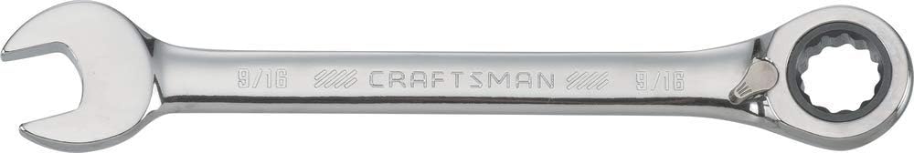 Craftsman 12 point box end offset angle for knuckle clearance