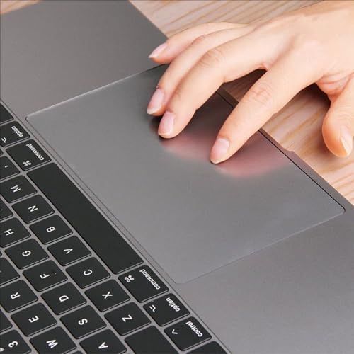 Two pack matte touchpad protective film layout with backing sheet