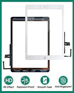 SRJTEK tablet replacement screen package contents featuring professional opening tools and tempered glass