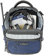 Flight Gear Sporty's Aviation Tablet Bag side profile with pockets