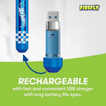 Firefly sonic toothbrush packaging for ages three and up