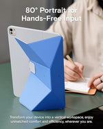 Back view showing the strong N52 magnetic attachment on iPad mini 2024