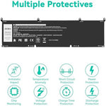 Wistar replacement power battery showcasing technical specifications and safety regulatory markings