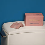 Full pack of 40 count WipesyWiz intimate wipes for period and everyday hygiene.