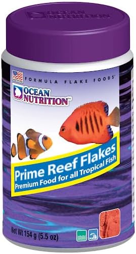 Ocean Nutrition Prime Reef Flakes 5.5-Ounces (154 Grams) Jar - Image 1