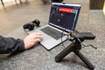 Zoom H1essential connected with a professional lapel mic for filmmaking and crystal clear dialogue capture