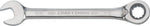 Craftsman ratcheting wrench front view showing 1/2 inch size marking