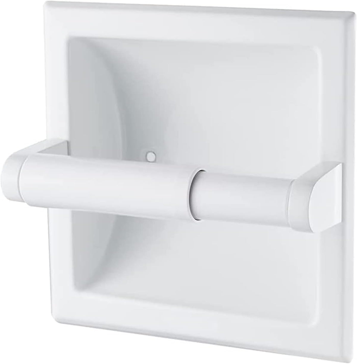 POKIM Brushed Nickel Toilet Paper Holder, Stainless Steel Double Post Pivoting Wall Mount Holder, Fits Mega Large/Jumbo Rolls, Commercial Bathroom Tissue Dispenser for Home & Commercial Use - Image 12