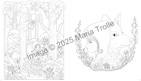 Fairytale Worlds: Coloring Book - Image 7