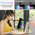 Included storage clip for Peslv magnetic privacy filter