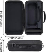 Shockproof protection demonstration of co2CREA hard wireless speaker travel cover