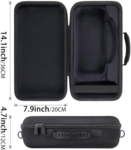 Shockproof protection demonstration of co2CREA hard wireless speaker travel cover